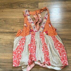 Printed Free People Tank Top